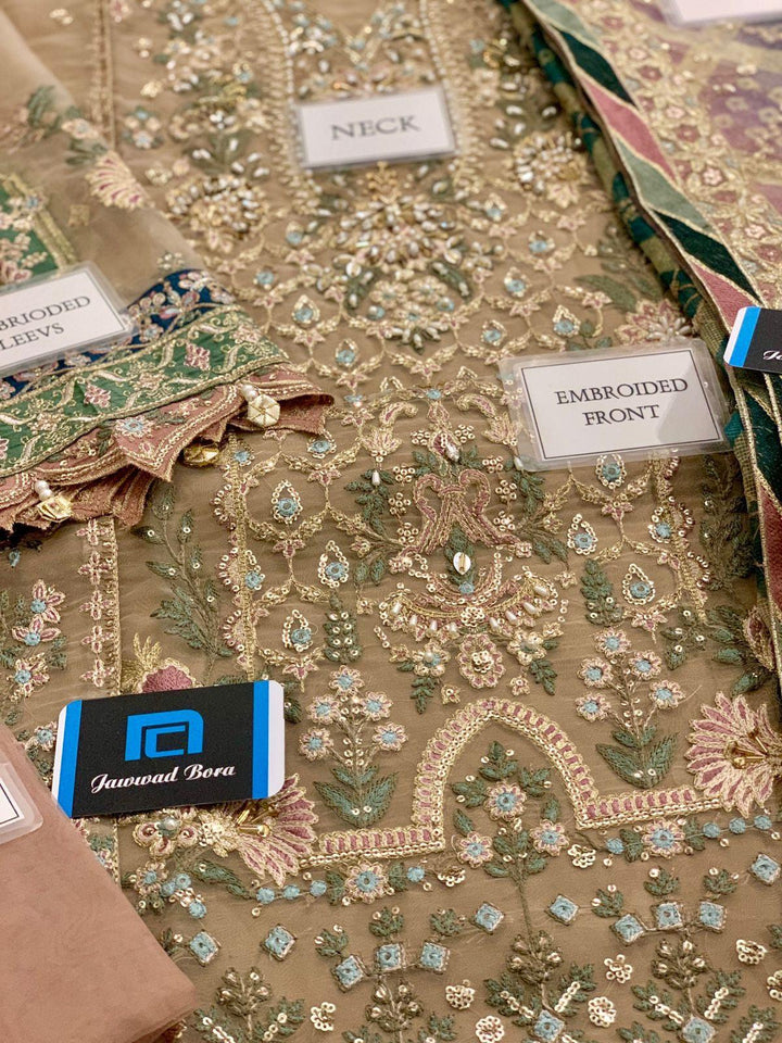 Baroque Organza Suit-Aarasta