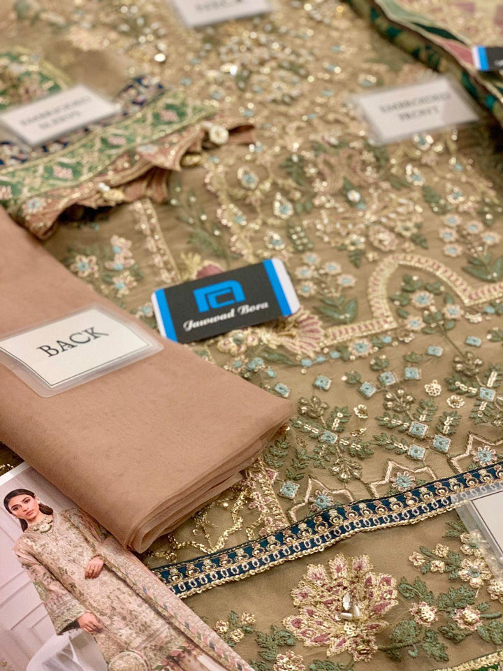 Baroque Organza Suit-Aarasta