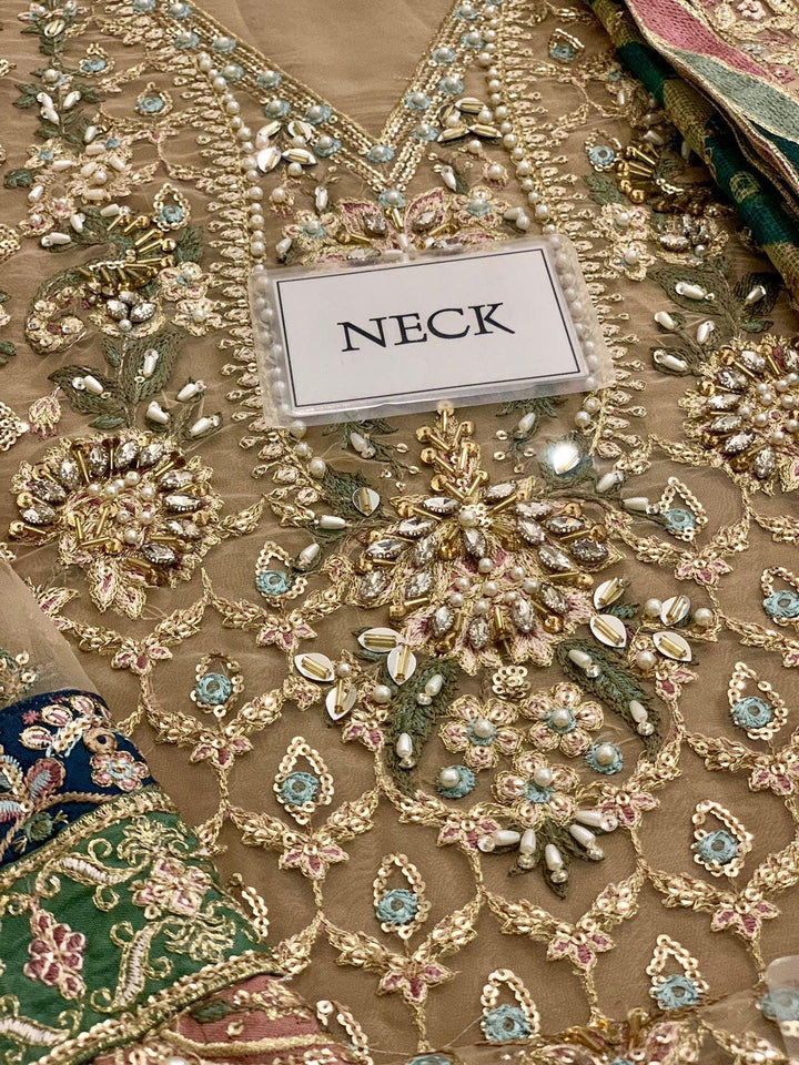 Baroque Organza Suit-Aarasta