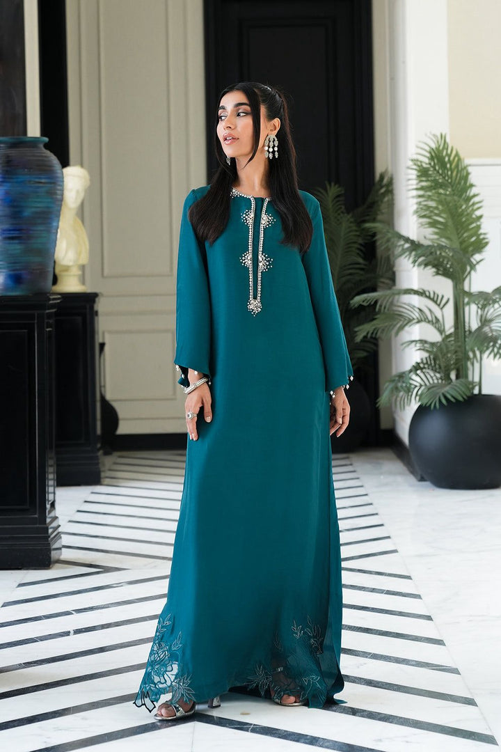 Lulusar Silk Suit-Zinc-Silk-Aarasta