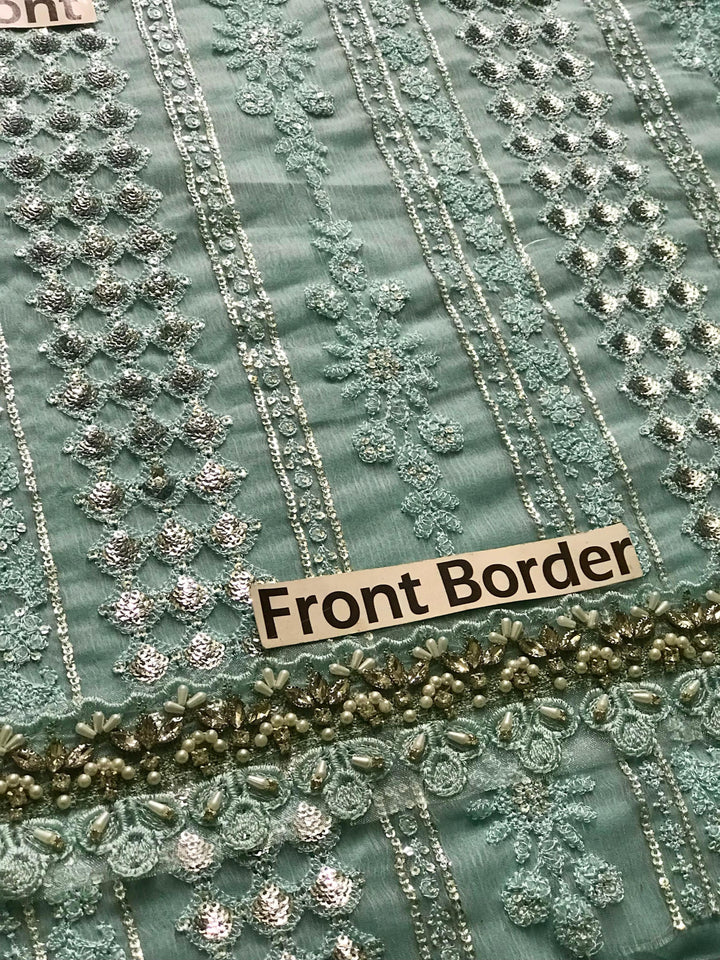 Maria B Chiffon Suit-Aarasta