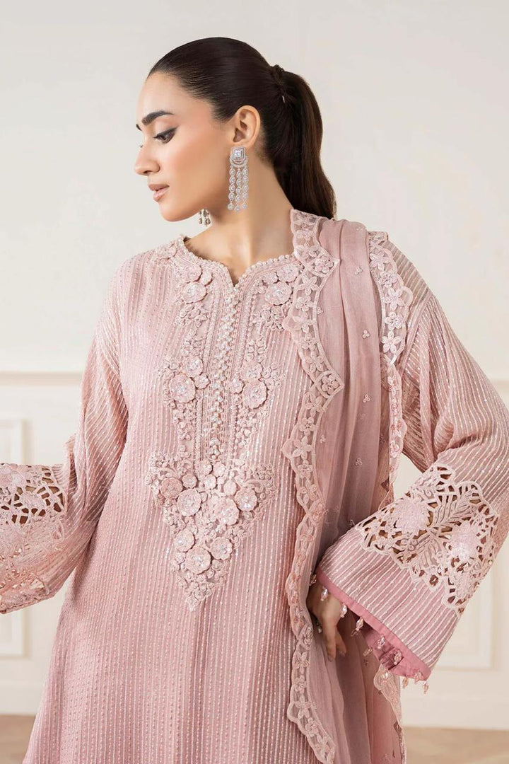 Maria B Chiffon Suit-Aarasta