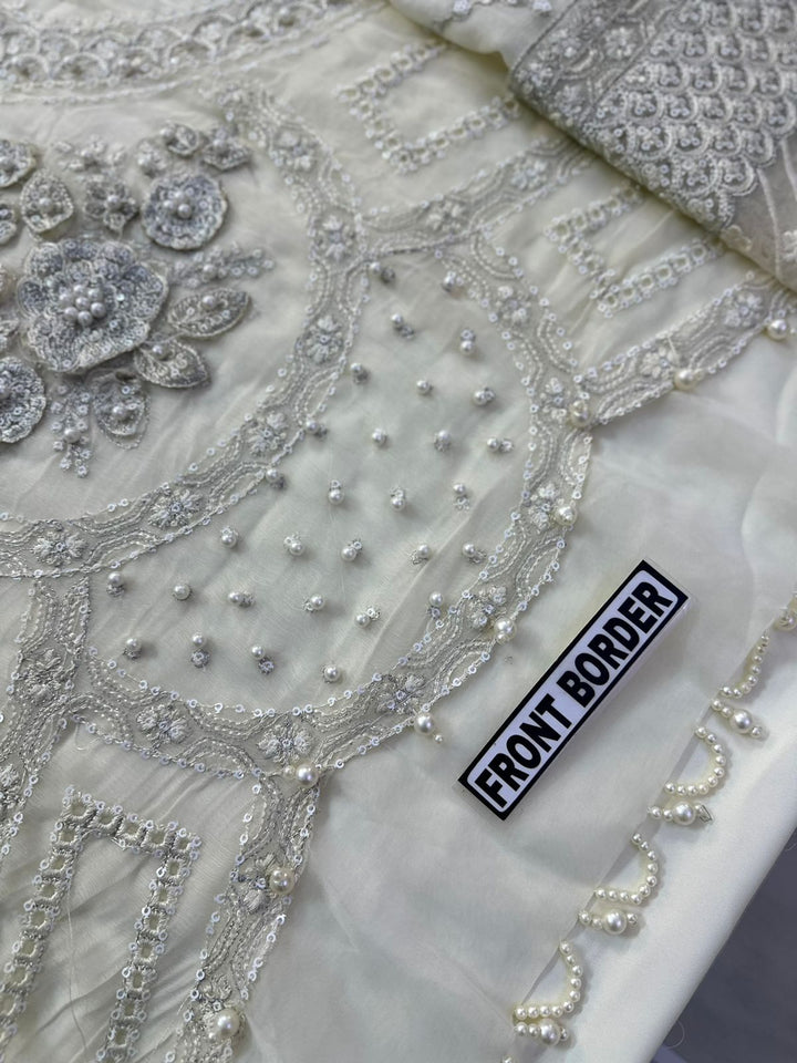 Maria B Chiffon Suit-Aarasta