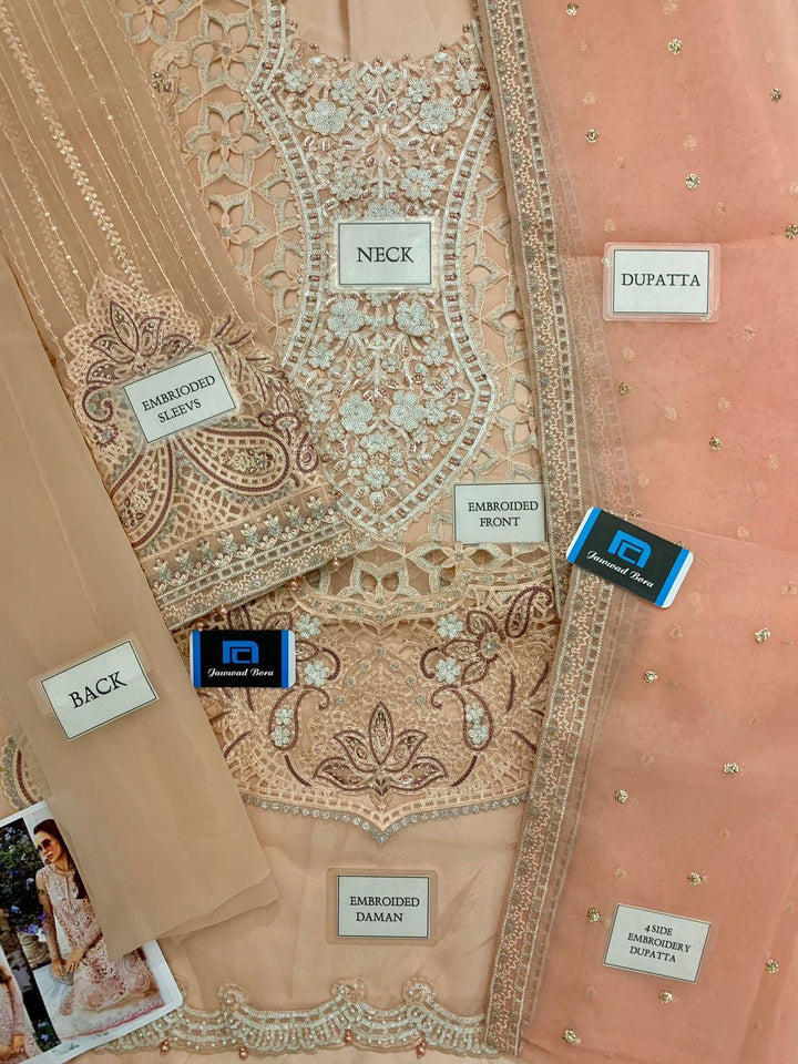 Maria B Organza Suit-Aarasta