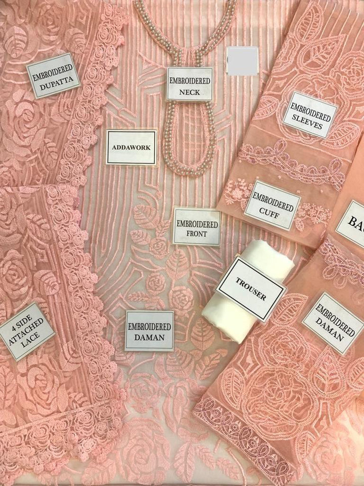 Maria B Organza Suit-Aarasta