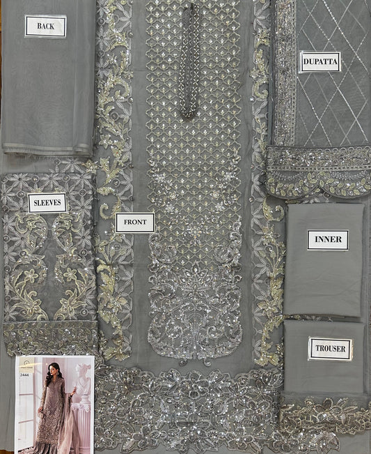 Maria B Organza Suit-Aarasta