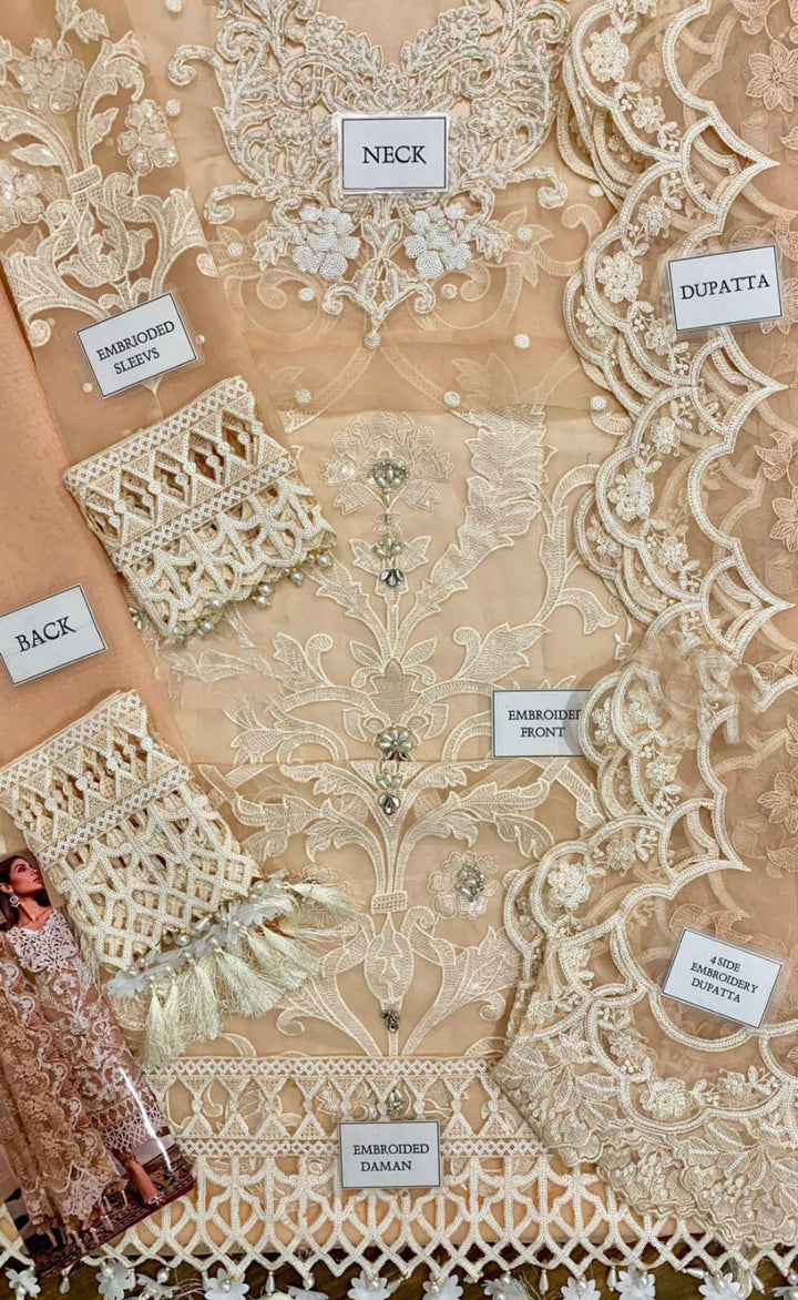 Maria B Organza Suit-Aarasta