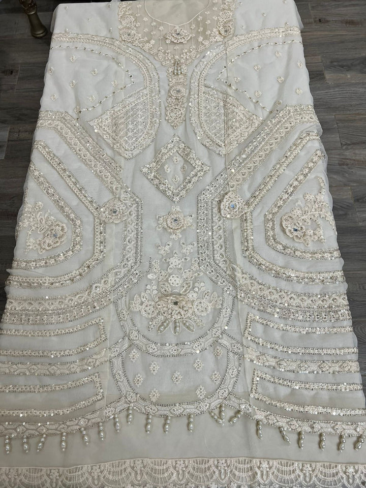 Maria B Chiffon Suit-Aarasta