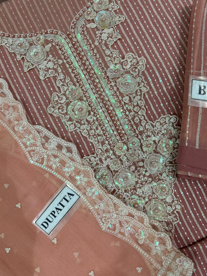 Maria B Chiffon Suit-Aarasta