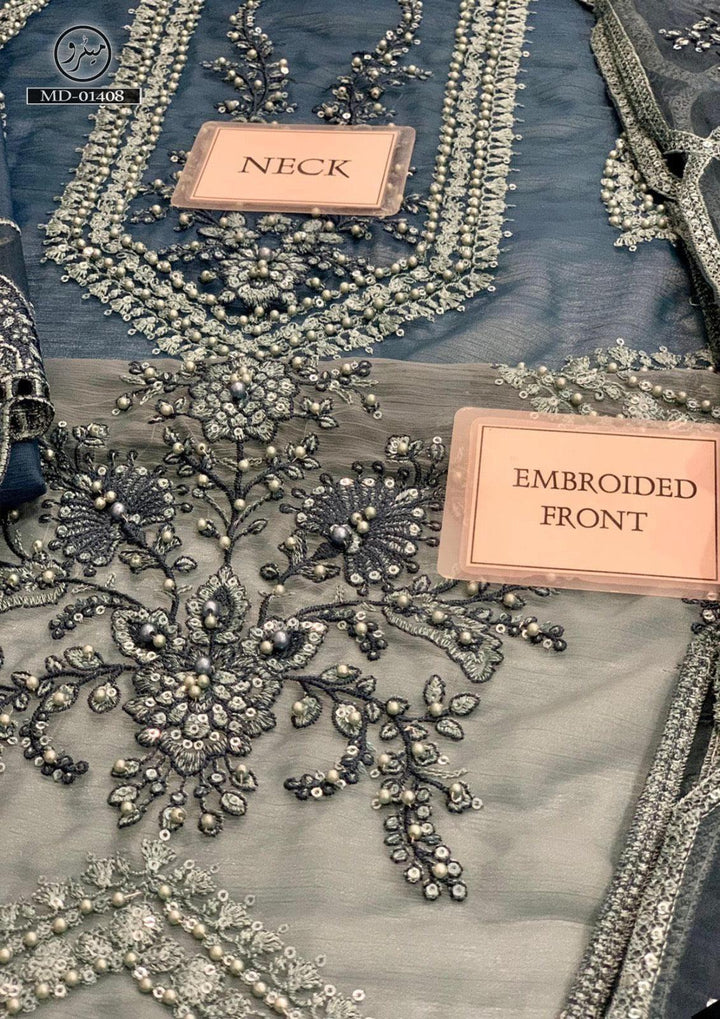 Maria B Chiffon Suit-Aarasta