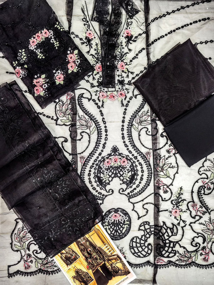 Maria B Organza Suit-Aarasta