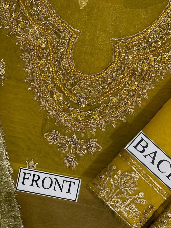 Maria B Organza Suit-Aarasta