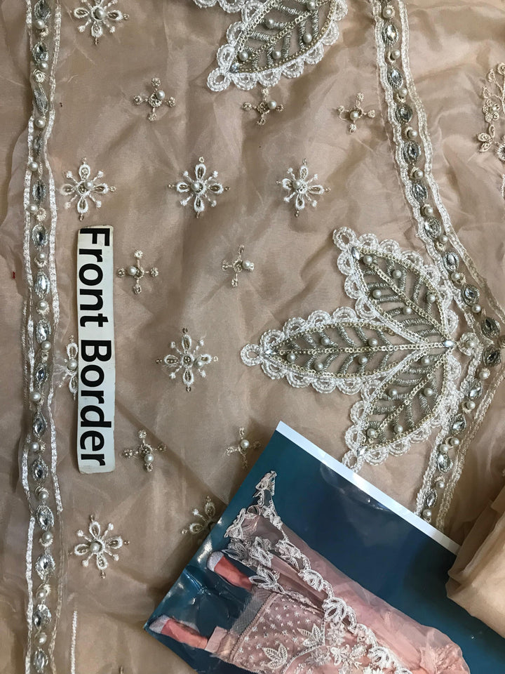 Maria B Organza Suit-Aarasta