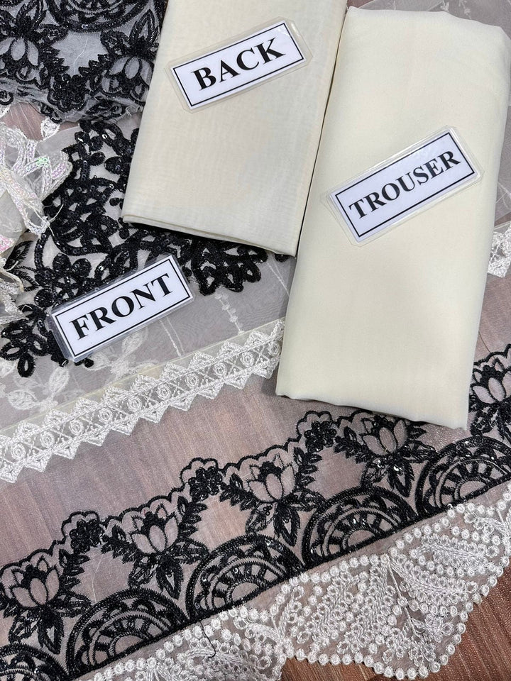 Maria B Organza Suit-Aarasta