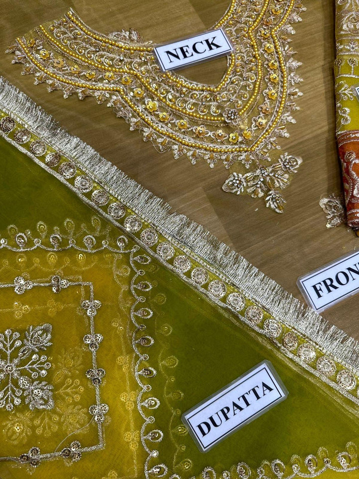 Maria B Organza Suit-Aarasta