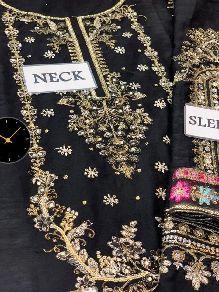 Maria B Chiffon Suit-Aarasta