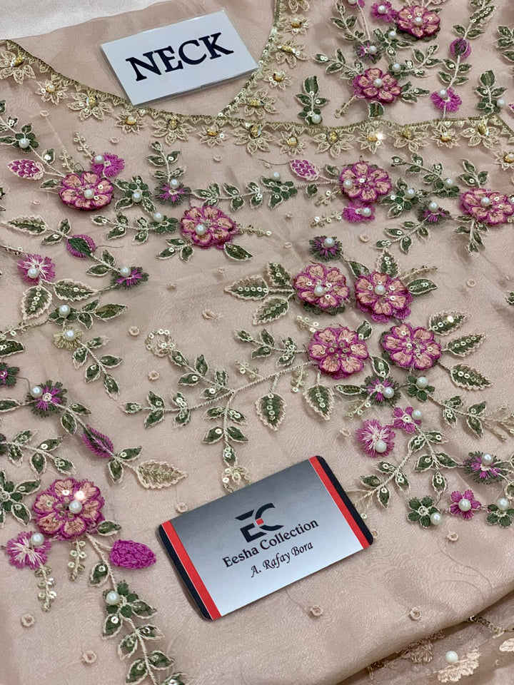 Maria B Organza Suit-Aarasta