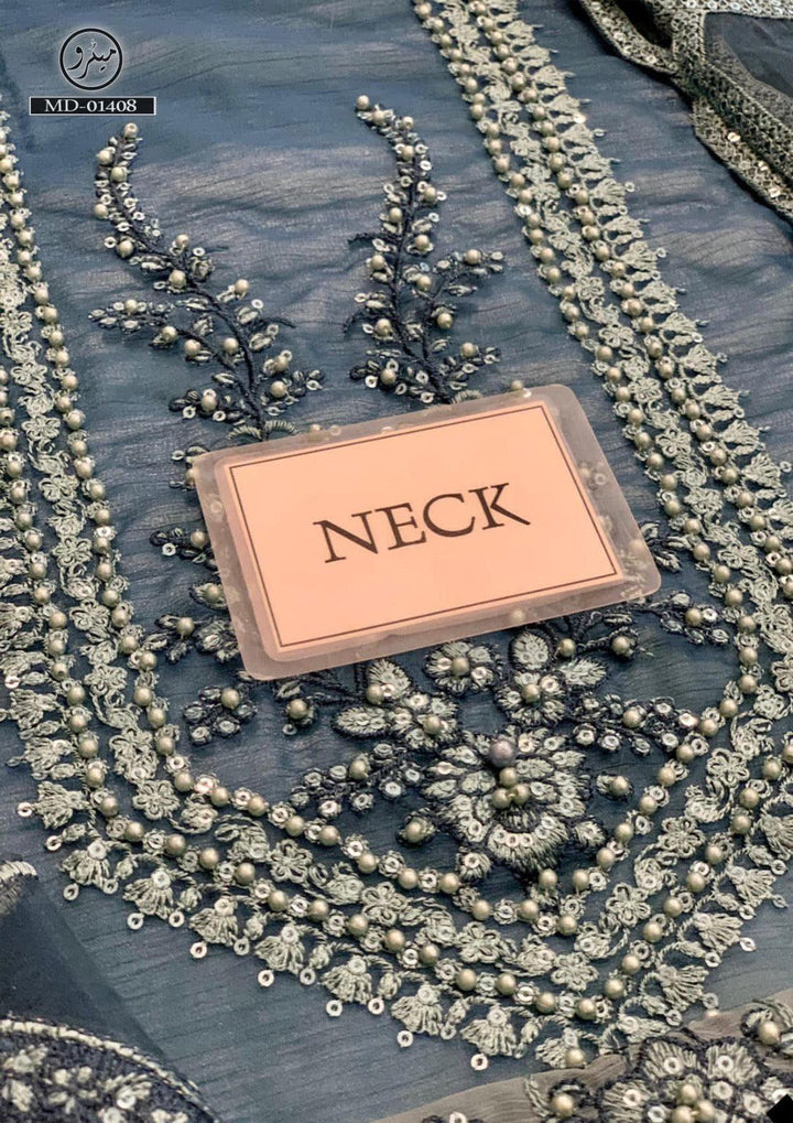 Maria B Chiffon Suit-Aarasta