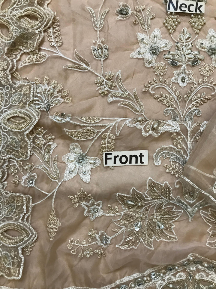 Maria B Organza Suit-Aarasta