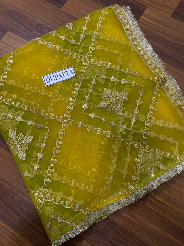 Maria B Organza Suit-Aarasta