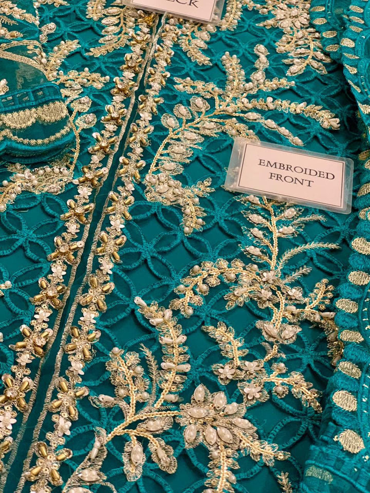 Maria B Organza Suit-Aarasta