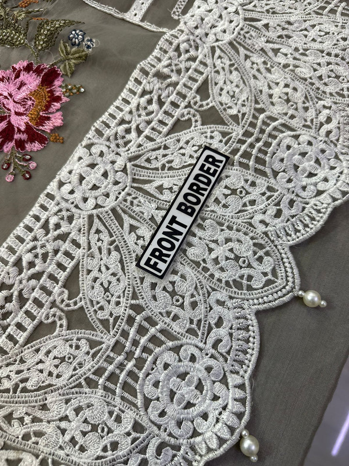 Maria B Organza Suit-Aarasta