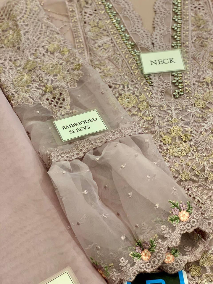 Maria B Organza Suit-Aarasta