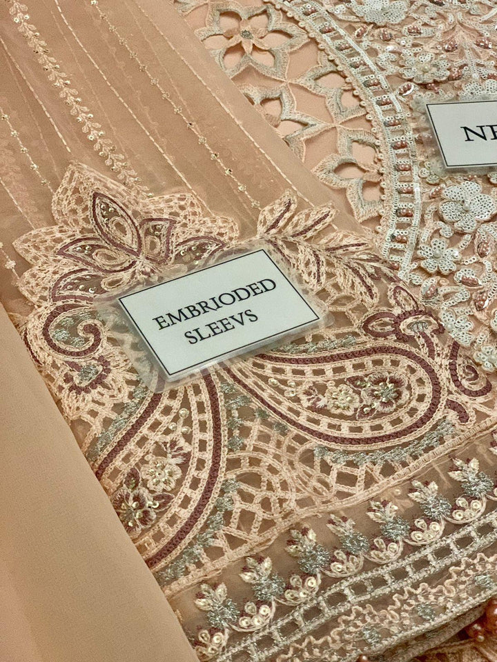 Maria B Organza Suit-Aarasta