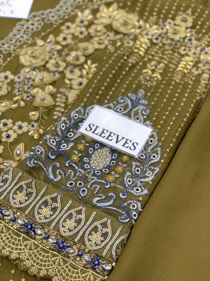 Maria B Chiffon Suit-Aarasta