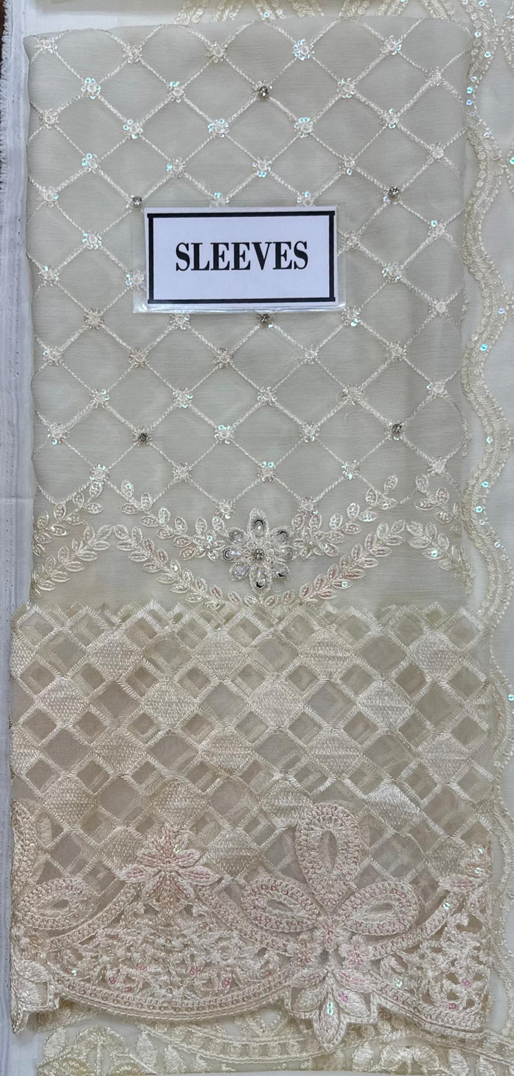 Maria B Chiffon Suit-Aarasta