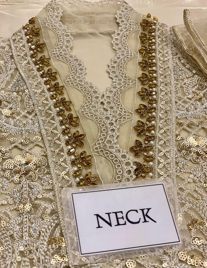 Maria B Organza Suit-Aarasta