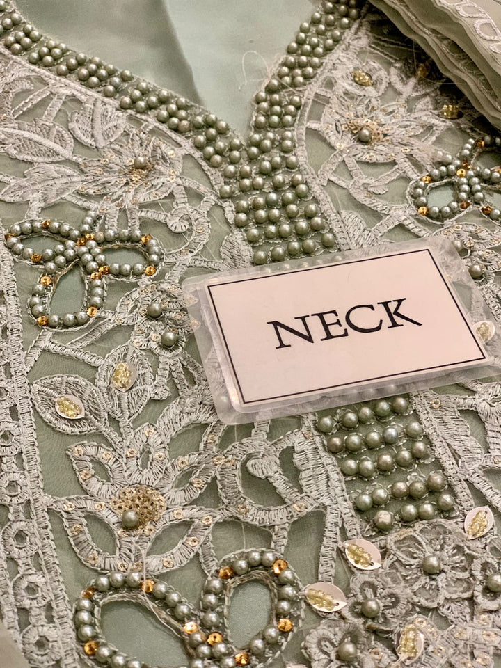 Maria B Organza Suit-Aarasta