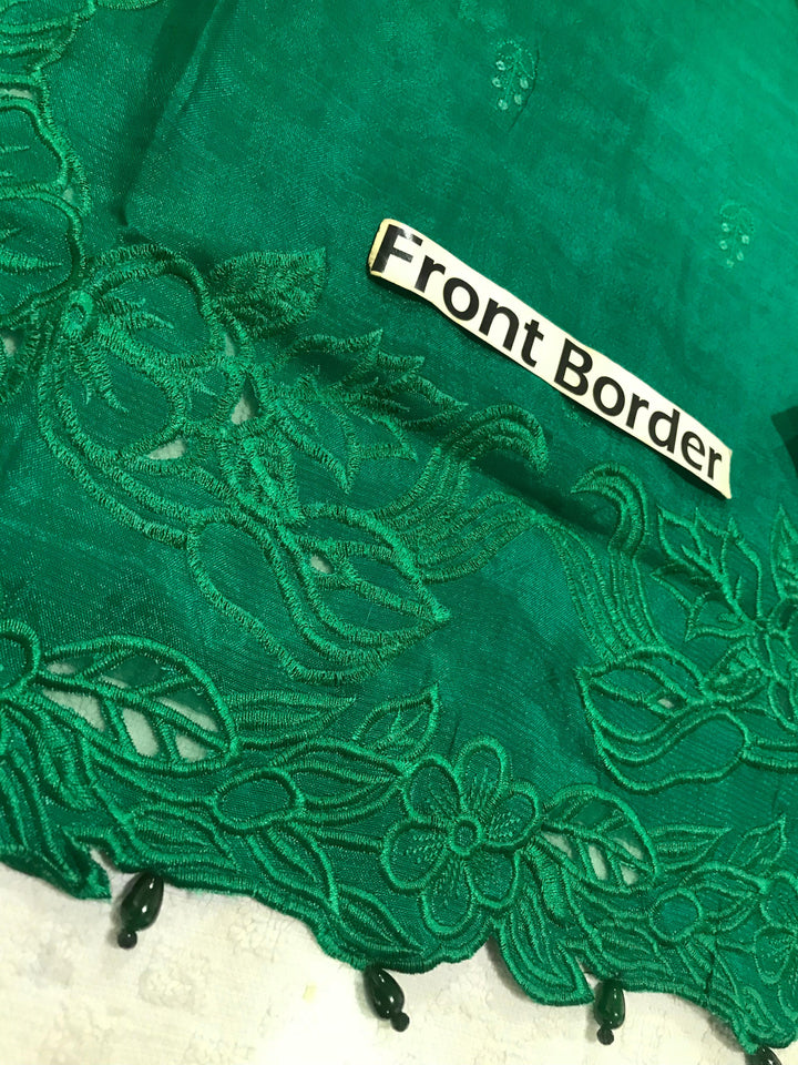 Maria B Silk Suit-Aarasta