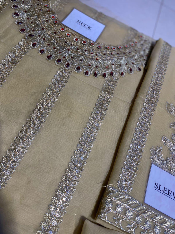 Maria B Chiffon Suit-Aarasta