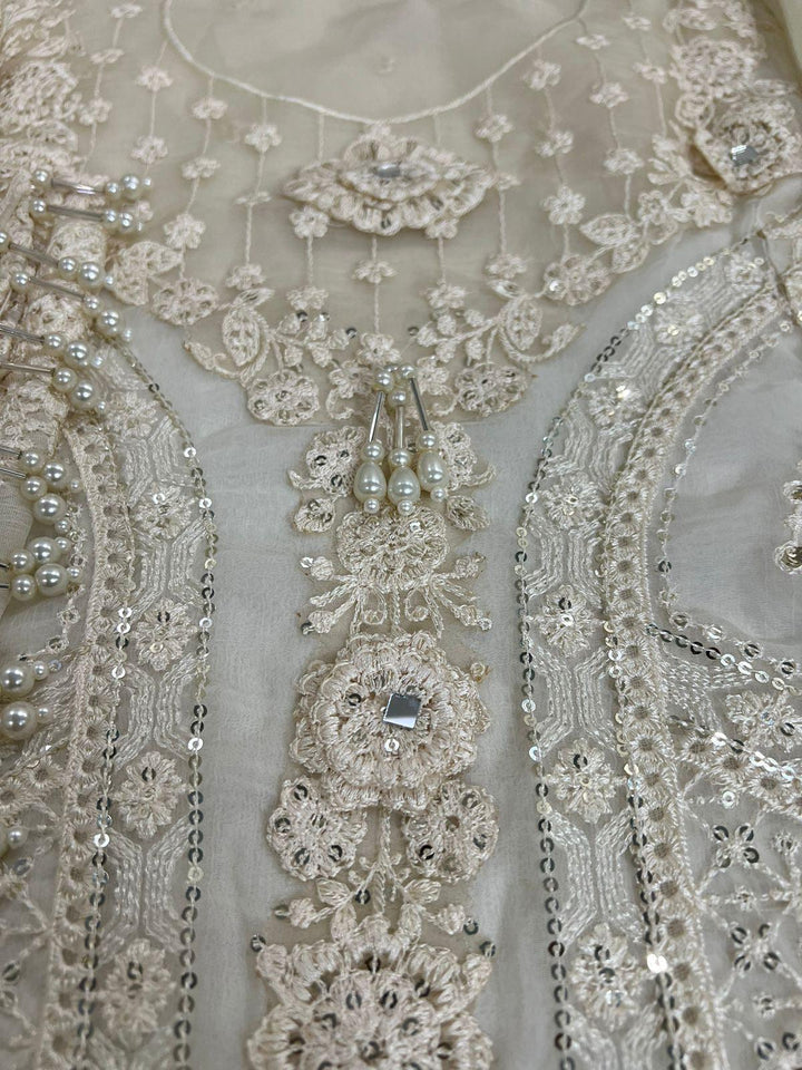 Maria B Chiffon Suit-Aarasta