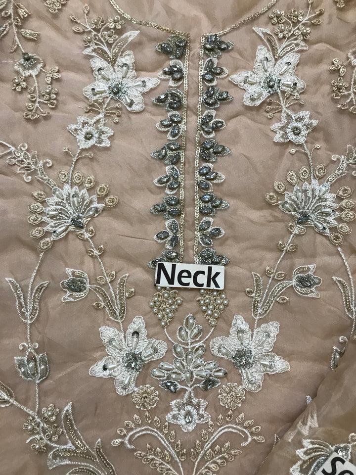 Maria B Organza Suit-Aarasta