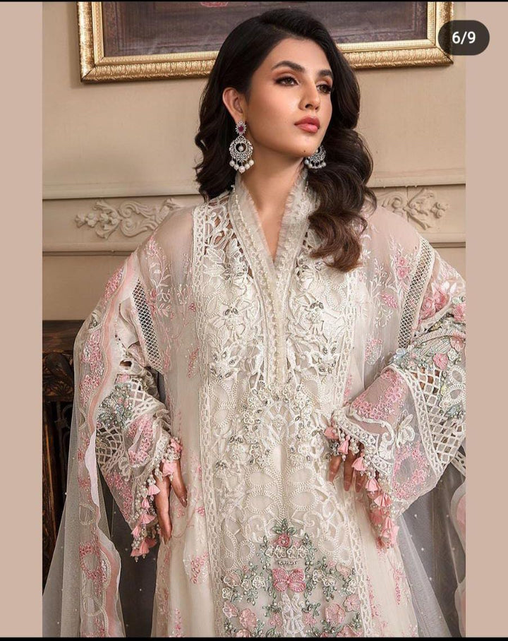 Maria B Organza Suit-Aarasta