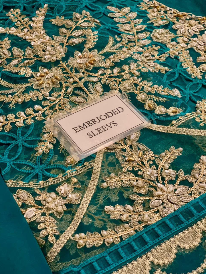 Maria B Organza Suit-Aarasta