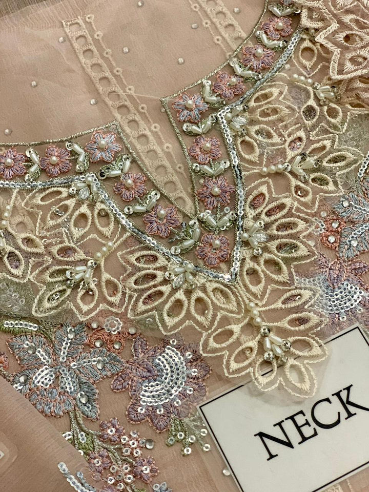 Maria B Chiffon Suit-Aarasta