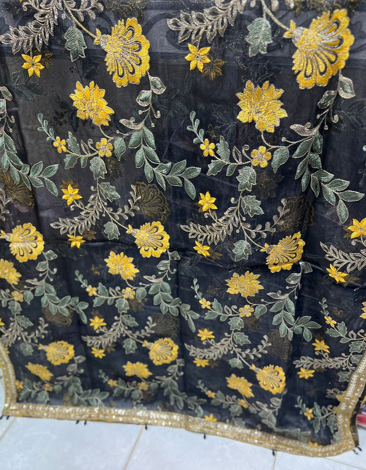 Maria B Organza Suit-Aarasta