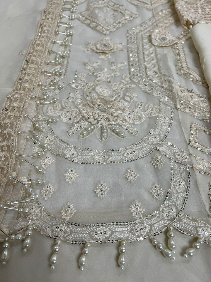 Maria B Chiffon Suit-Aarasta