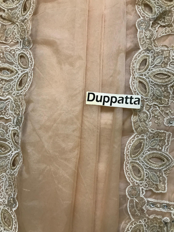 Maria B Organza Suit-Aarasta