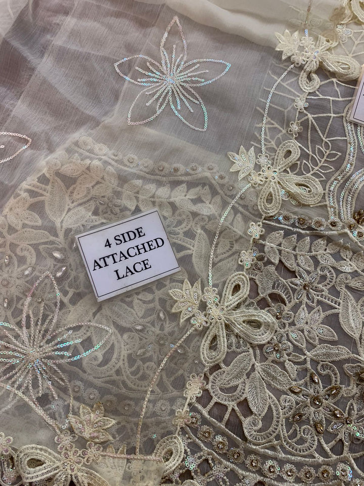 Maria B Chiffon Suit-Aarasta