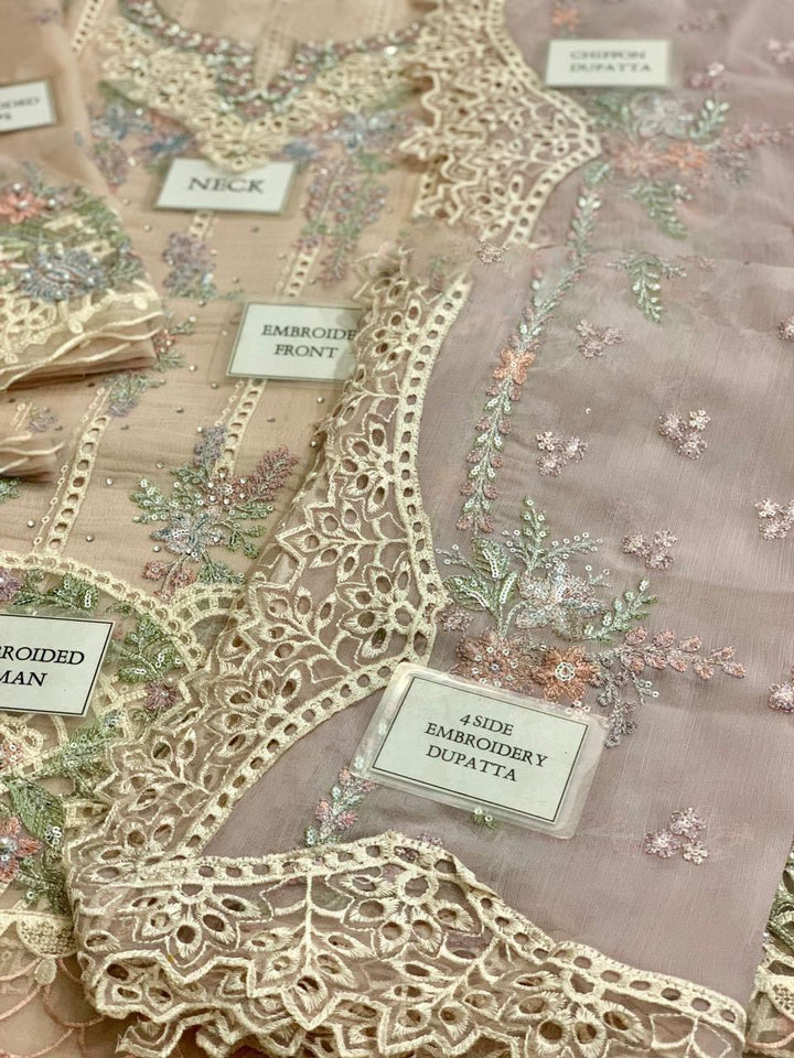 Maria B Chiffon Suit-Aarasta