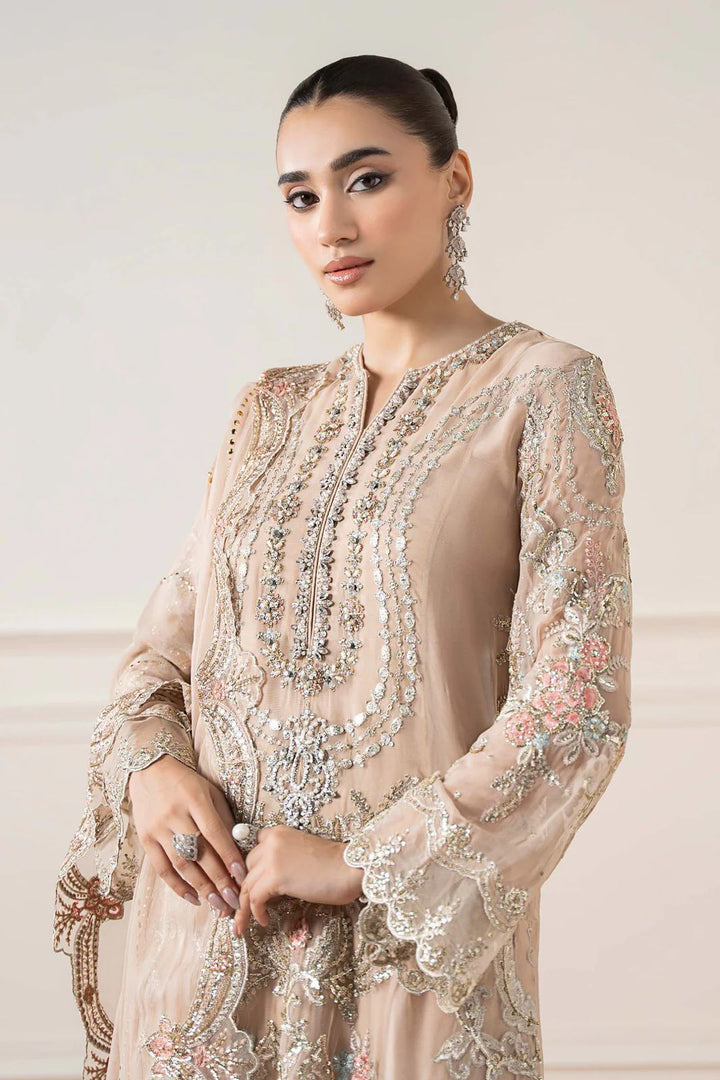 Maria B Chiffon Suit-Aarasta