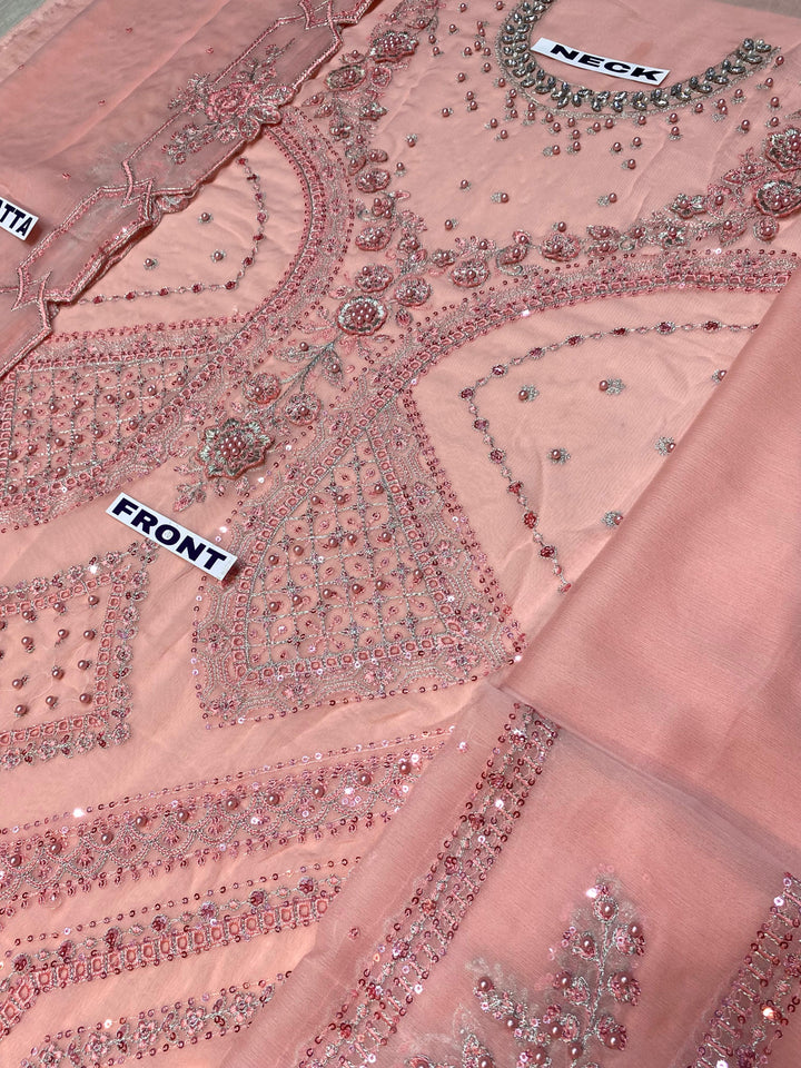 Maria B Chiffon Suit-Aarasta