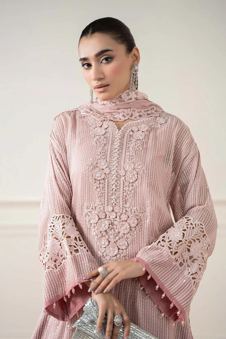 Maria B Chiffon Suit-Aarasta