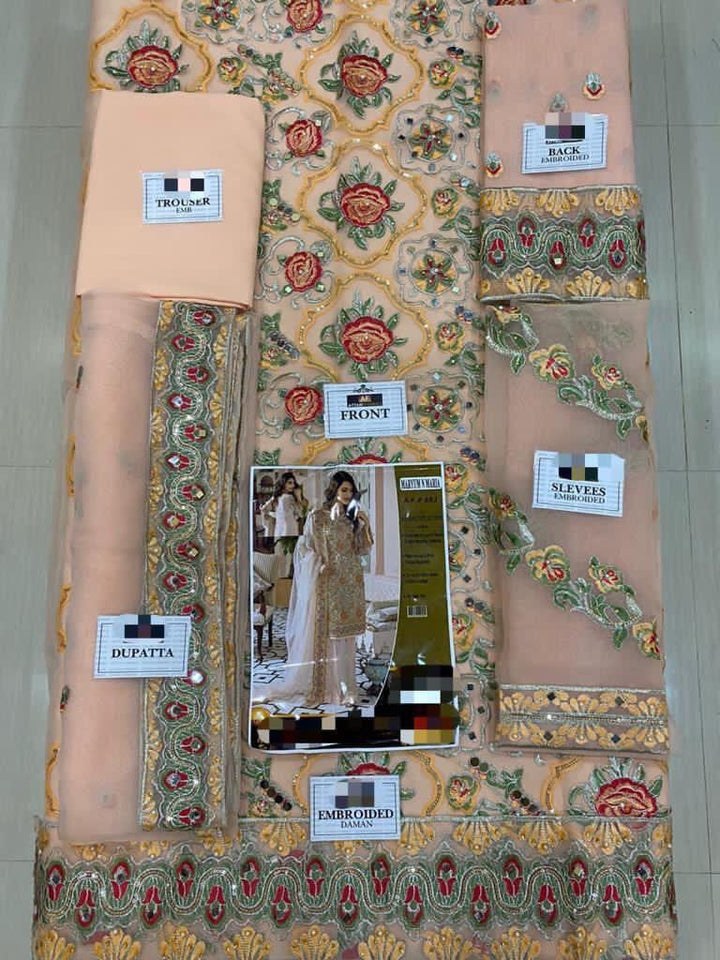 Maryams Organza Suit-Aarasta