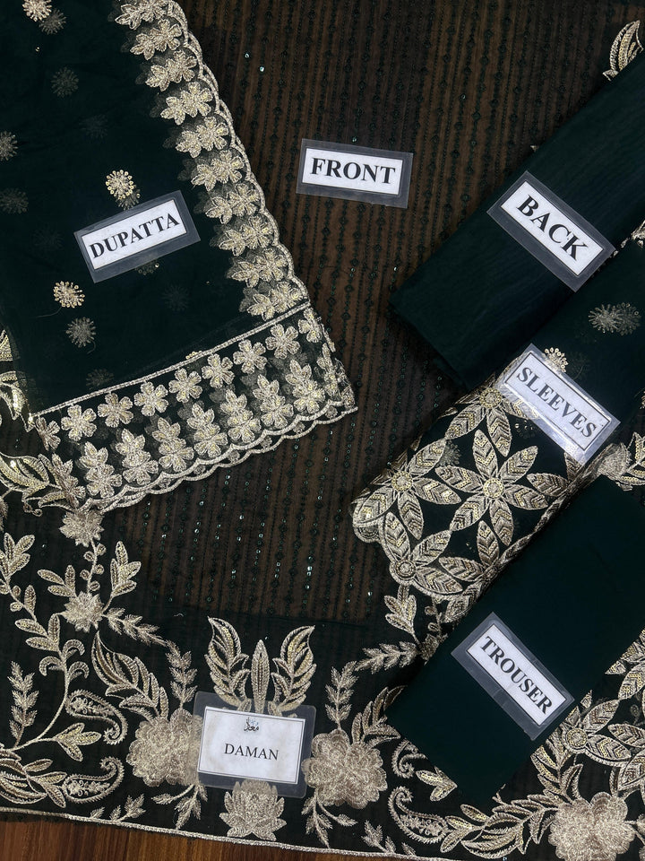 Marium Maria Organza Suit-Aarasta