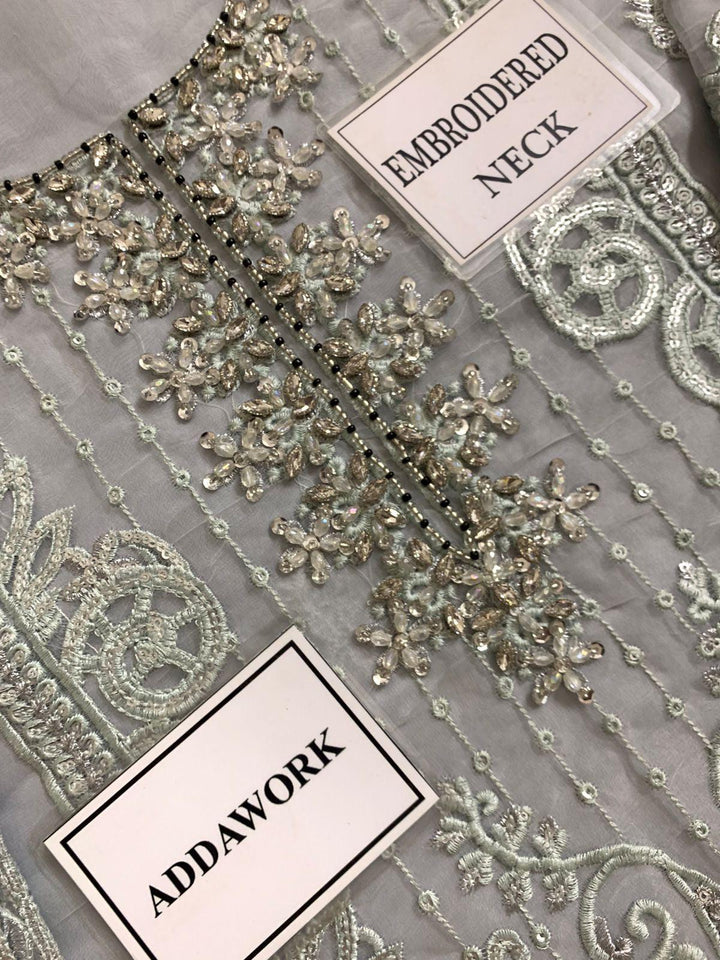 Maryams Organza Suit-Aarasta